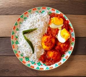 Egg Rice Combo