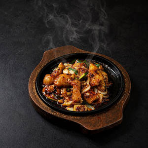 Braised Fish In Chilli Oil And Spring Onion