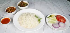 Special Chicken Keema Thali