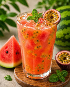 Passion Fruit With Watermelon