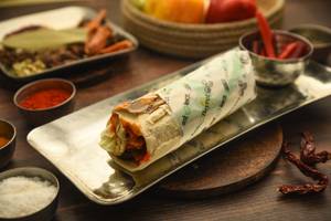 Paneer Tikka Shawarma