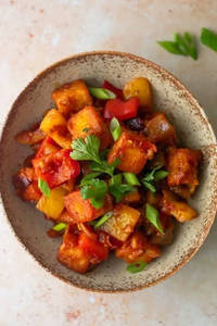 Paneer Chilli Dry  Jain