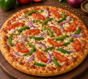 Veggie Crunchy Pizza