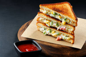 Veg+corn Cheese Sandwitch