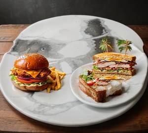 Chicken Sandwish + Chicken Burger