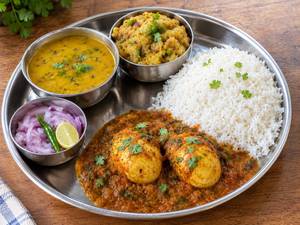 Egg Thali