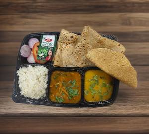 Shev Bhaji Thali