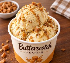 Butter Scotch Ice Cream Cup