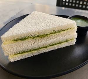 Bread Butter Chutney Sandwich Without Grill
