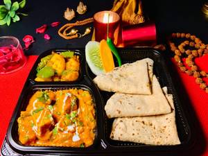 Mix Veg Gravy Mini Thali (no Onion No Garlic)