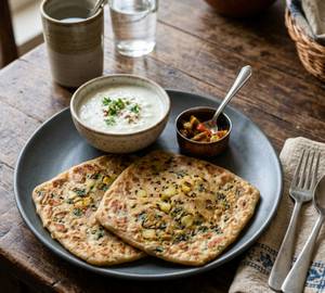 Aloo Methi Paratha