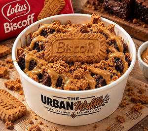Lotus Biscoff Brownie Bowl