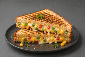 Veg Corn Sandwich (Grilled)
