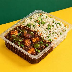 Paneer Chilly Fried Rice Bowl