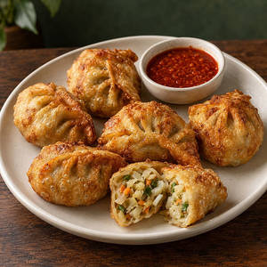 Veg Fried Momos