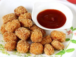 Cheesy Paneer Popcorn
