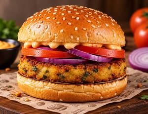 Aloo Tikki Burger