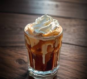 Hazelnut cold coffee