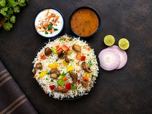 Mushroom Fried Rice
