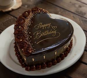 Chocolate heart shape
