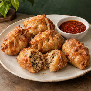 Chicken Fried Momos