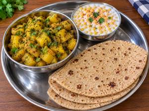 Aaloo Jeera Thali