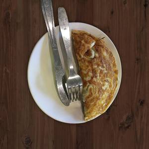 Egg White Cheese Omelette