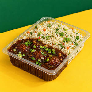 Veg Manchurian Fried Rice Bowl