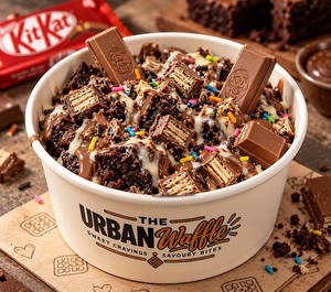 Kitkat Crunch Brownie Bowl