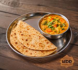 Chapati With Veg Salna ( 2 Pieces )