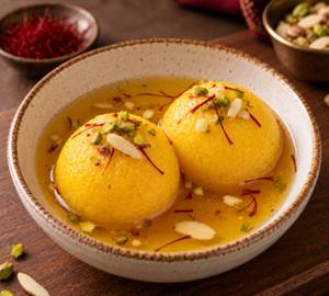 Kesari Rasgullax (2 Pcs)