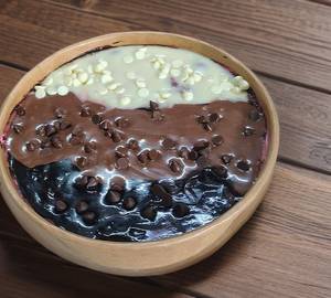 Triple Chocolate Bowl Cake....