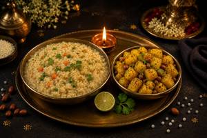 Vrat Sama Khichdi And Aloo Sabzi