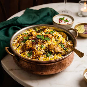 Hyderabadi Chicken Dum Biryani