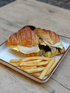 Salami  & Egg Croissant S/w