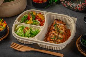 Grilled Chicken With Sauteed Vegetables