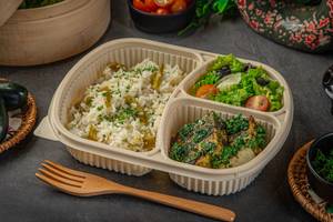 Chermoula Paneer With Jalapeno Flavoured Rice
