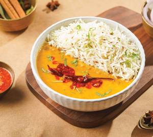 Dal Tadka With Jeera Rice