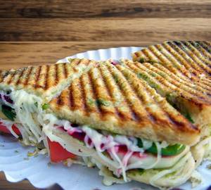 Veg cheese grilled sandwich