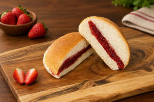 Strawberry Jam Bun