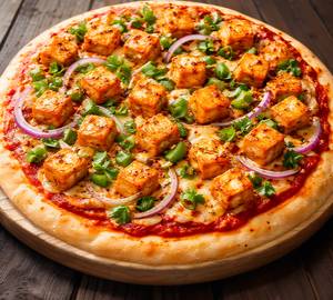 Chilli paneer pizza [6 inchi ]