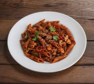 Spicy Schezwan Pasta [Penne]