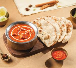 Paneer Makhani Roti Meal Combo.