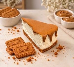 Biscoff Cheesecake Slice