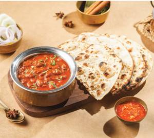 Kashmiri Rajma Roti Meal Combo.