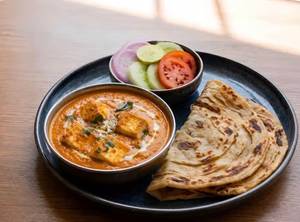 Panner Butter Masala & Lachha Paratha Combo