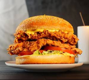 Chicken Double Patty Burger