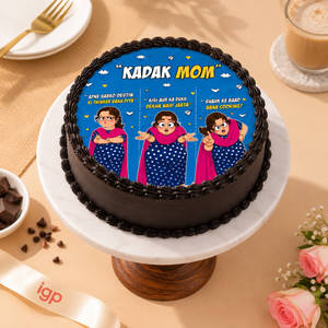 Kadak Mom Chocolate Poster Cake (500 g)