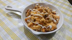 Cheesy Chicken Loaded Fries