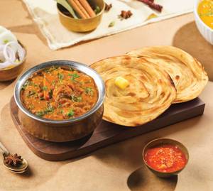 Subz Ki Jugalbandi With Paratha